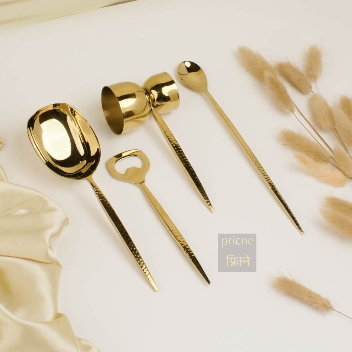Grassetto Bar set of 4 Gold Gloss