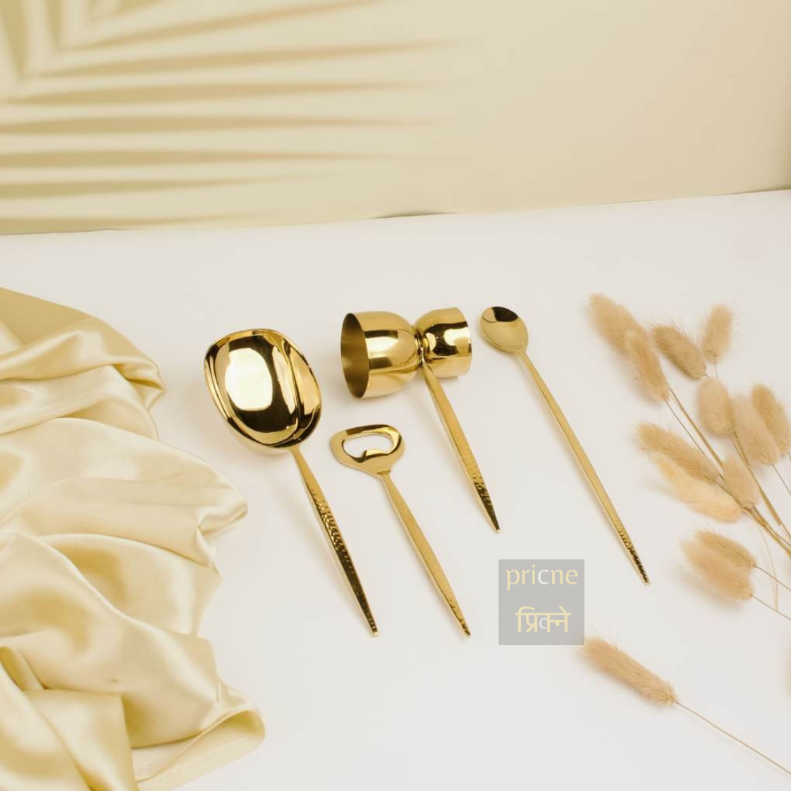 Grassetto Bar set of 4 Gold Gloss