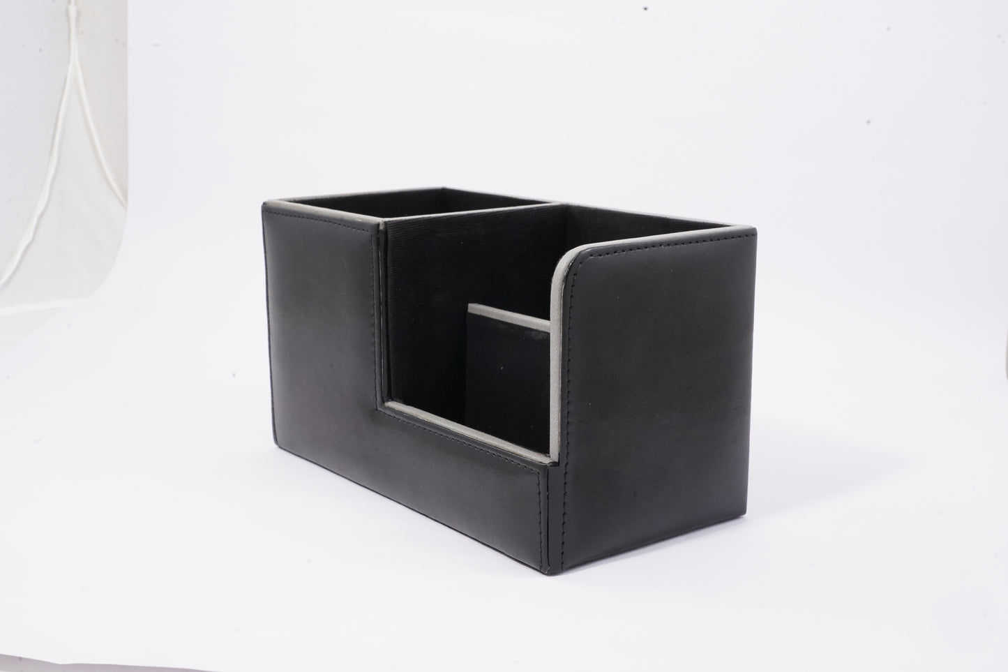 Office desk organiser black