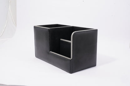 Office desk organiser black