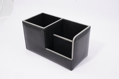Office desk organiser black