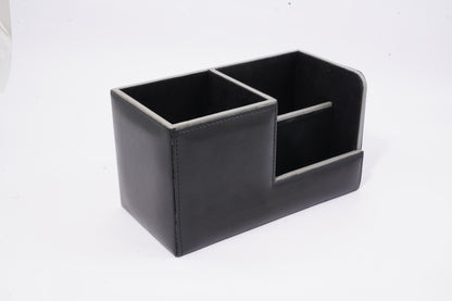 Office desk organiser black