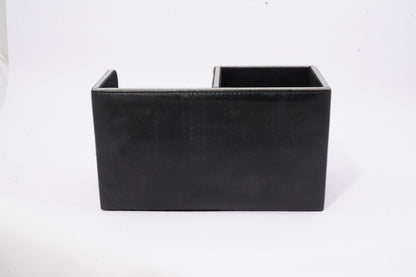 Office desk organiser black