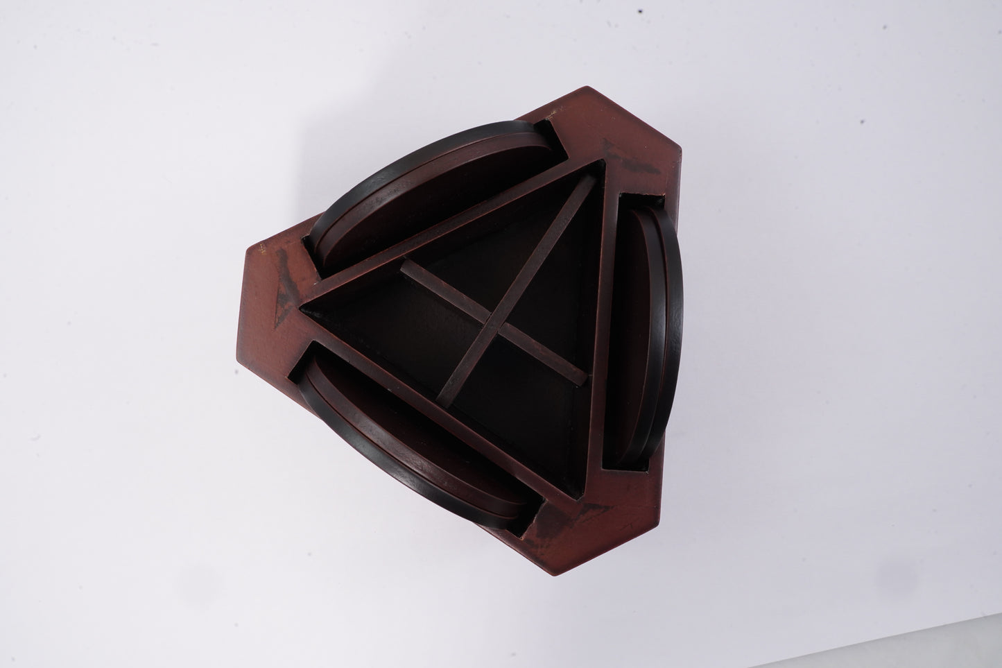 pen stand with set of 4 coasters