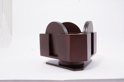 pen stand with set of 4 coasters
