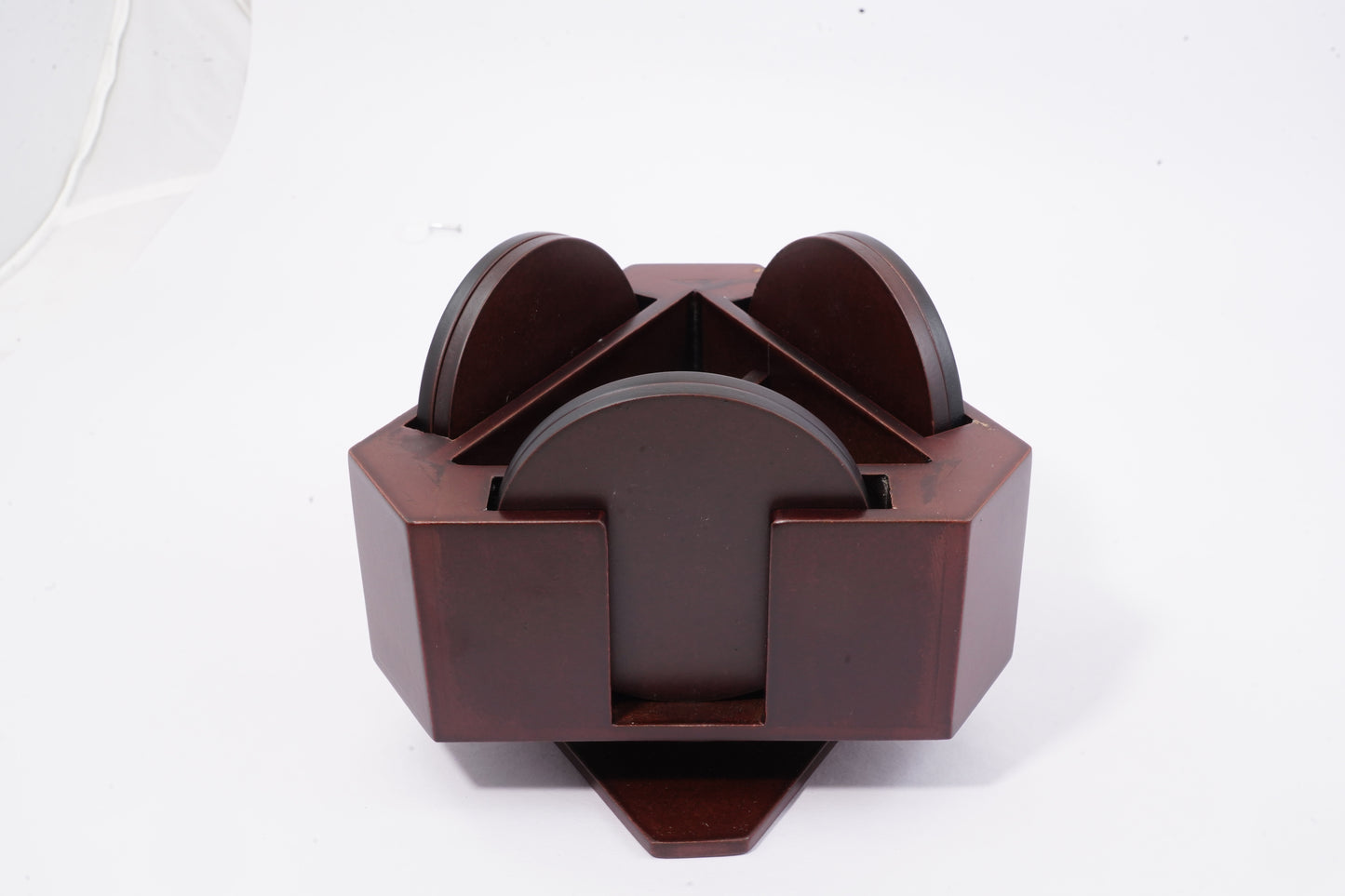 pen stand with set of 4 coasters