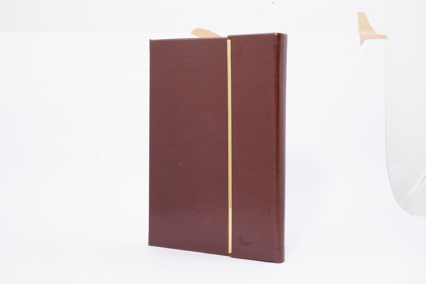 Office diary with golden border