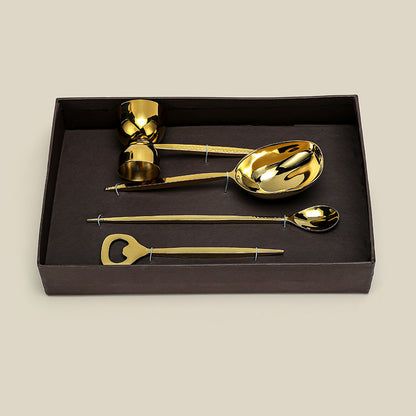 Grassetto Bar set of 4 Gold Gloss