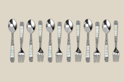 Momper MOP Spoon and Fork Set of 12 - With Gift Wrapping