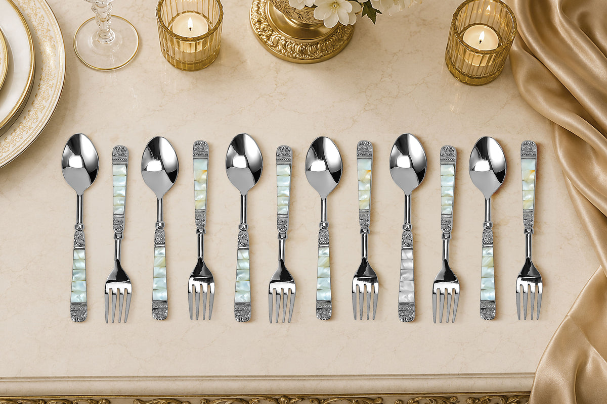 Momper MOP Spoon and Fork Set of 12 - With Gift Wrapping