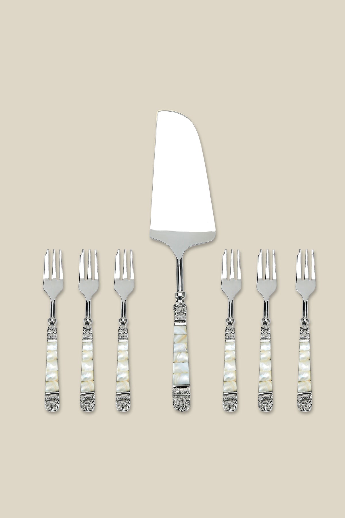 Momper MOP Pastry Server Set of 7 - With Ribbon and Wrapping