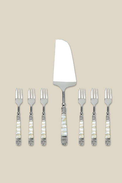 Momper MOP Pastry Server Set of 7 - With Ribbon and Wrapping