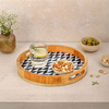Trendy Serving Tray with Handle Large (14 Inches)
