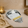 Latifa Brass Dust PAN with brush Set