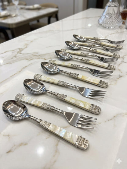 Momper MOP Spoon and Fork Set of 12 - With Gift Wrapping