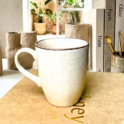 Entus Walnut Executive Office Set with Mug Matte Rectangle