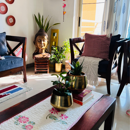 Golden Indoor Planter