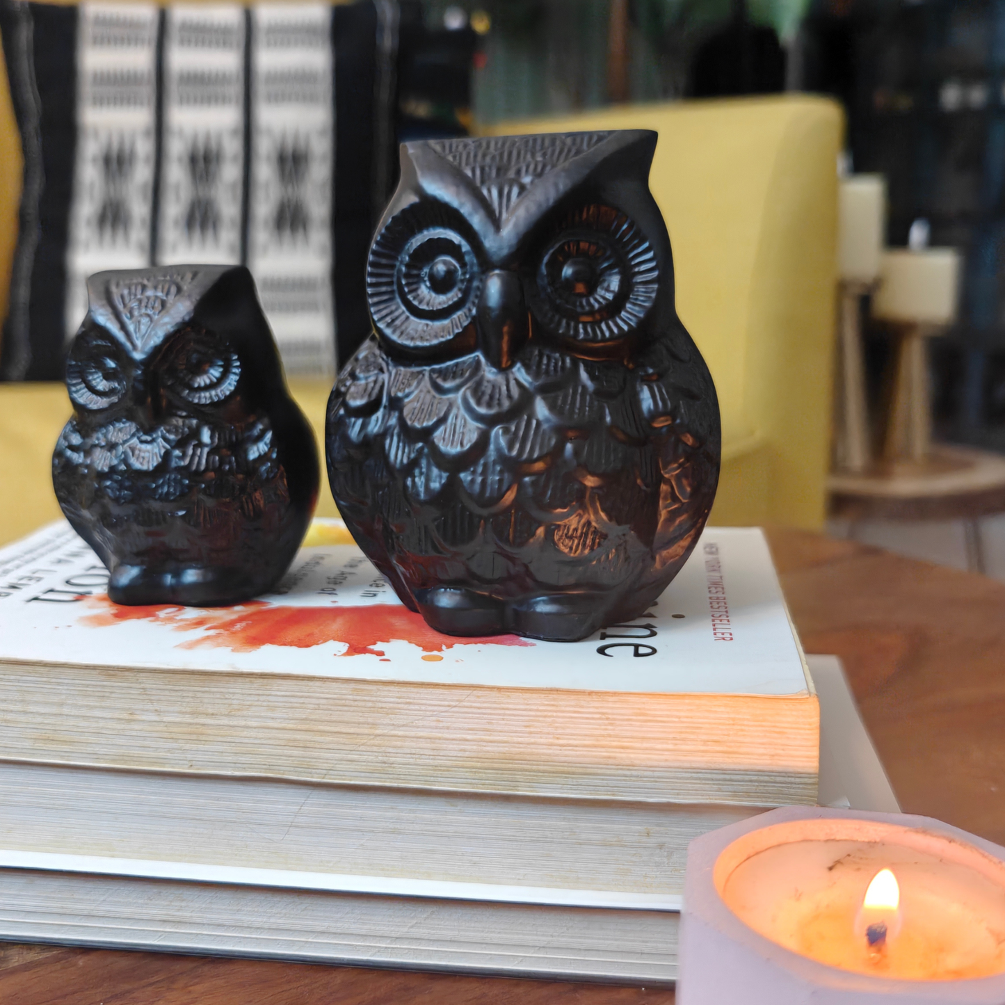 Anima Black Owl Black Matte