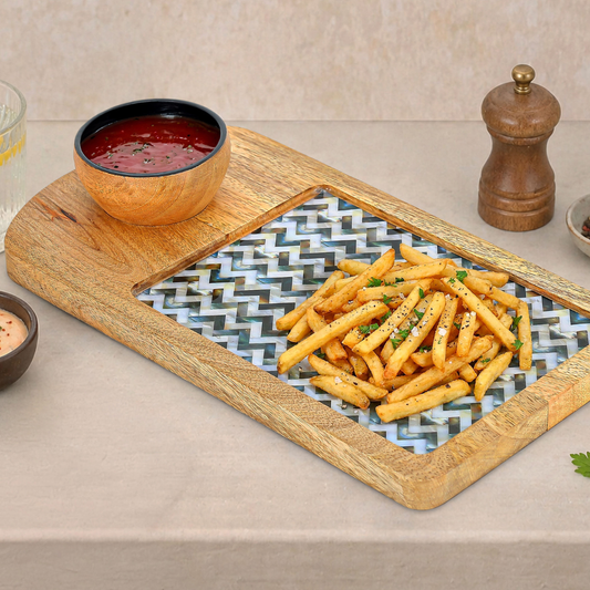 Trendy Serving Platters Small (11 by 7 Inches)