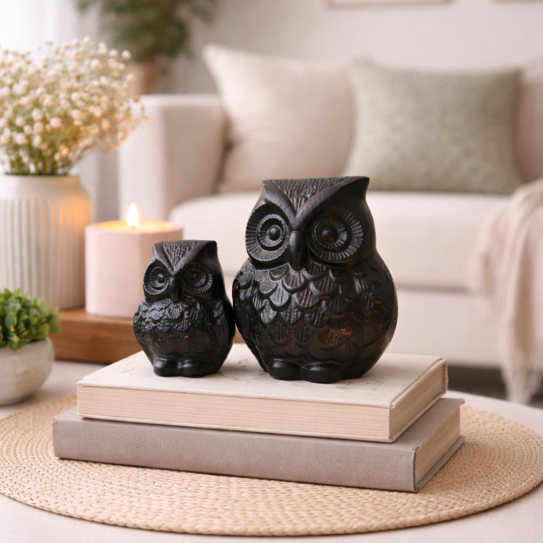 Anima Black Owl Black Matte