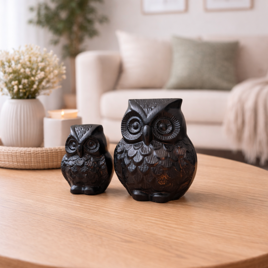 Anima Black Owl Black Matte