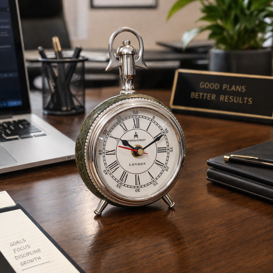 Minuto Vintage Desk Clock