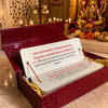 Adhya Vishnu Sahastranama Golden Letters  Red Matte